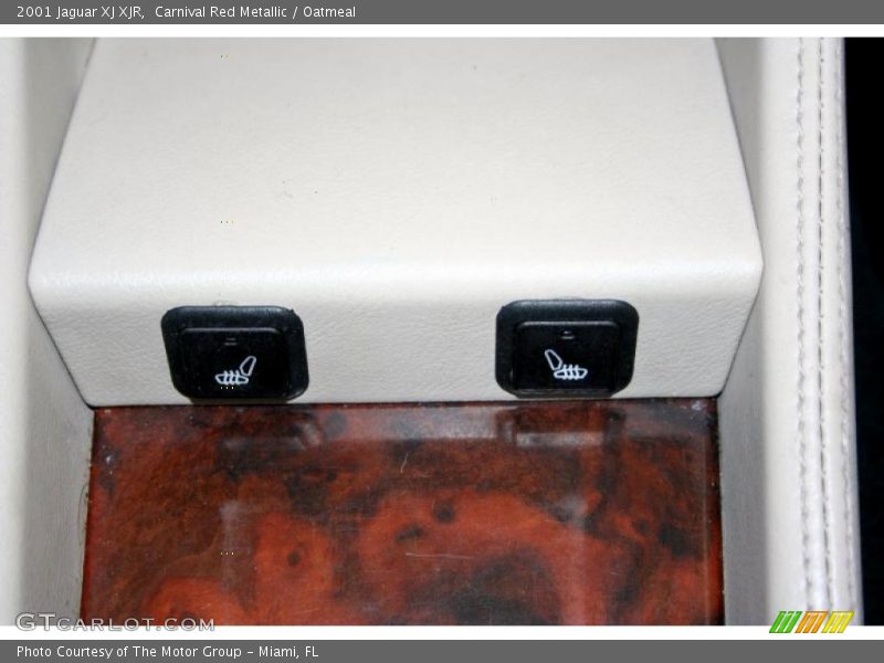 Carnival Red Metallic / Oatmeal 2001 Jaguar XJ XJR
