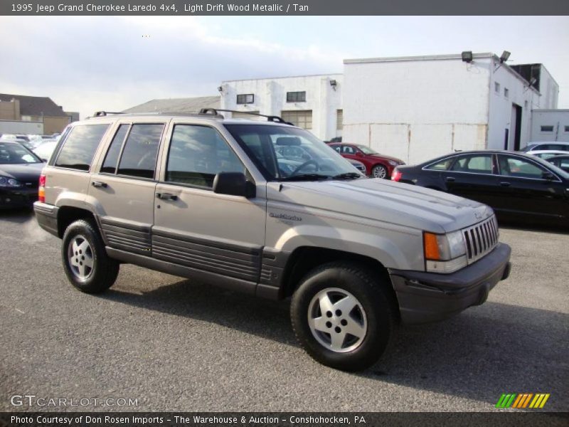 Light Drift Wood Metallic / Tan 1995 Jeep Grand Cherokee Laredo 4x4