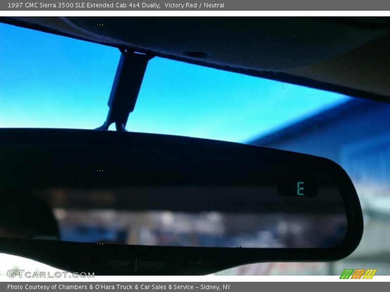 Victory Red / Neutral 1997 GMC Sierra 3500 SLE Extended Cab 4x4 Dually