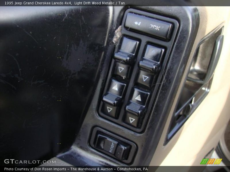 Light Drift Wood Metallic / Tan 1995 Jeep Grand Cherokee Laredo 4x4