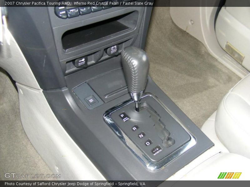 Inferno Red Crystal Pearl / Pastel Slate Gray 2007 Chrysler Pacifica Touring AWD