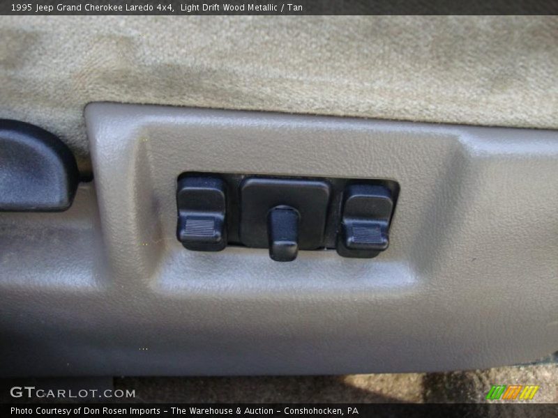 Light Drift Wood Metallic / Tan 1995 Jeep Grand Cherokee Laredo 4x4