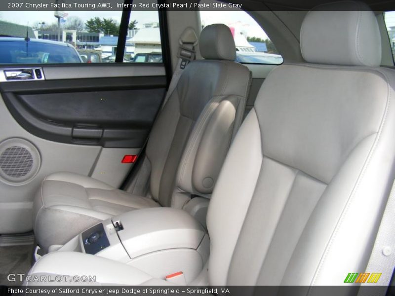 Inferno Red Crystal Pearl / Pastel Slate Gray 2007 Chrysler Pacifica Touring AWD