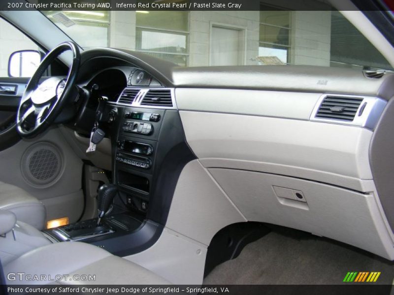 Inferno Red Crystal Pearl / Pastel Slate Gray 2007 Chrysler Pacifica Touring AWD