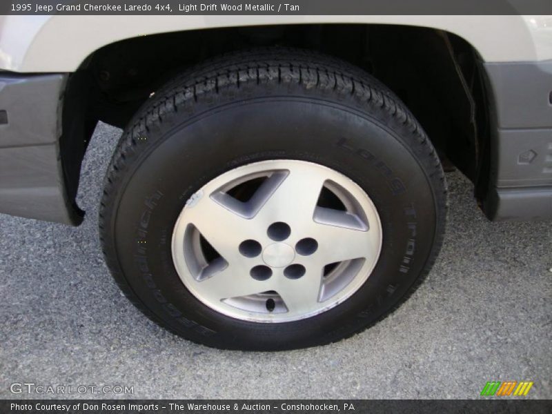 Light Drift Wood Metallic / Tan 1995 Jeep Grand Cherokee Laredo 4x4