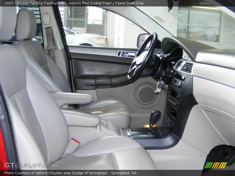 Inferno Red Crystal Pearl / Pastel Slate Gray 2007 Chrysler Pacifica Touring AWD