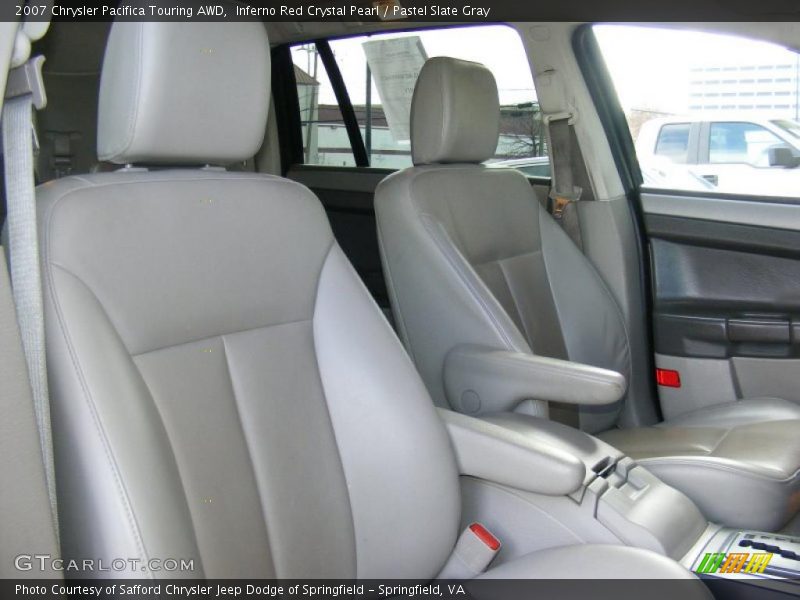 Inferno Red Crystal Pearl / Pastel Slate Gray 2007 Chrysler Pacifica Touring AWD