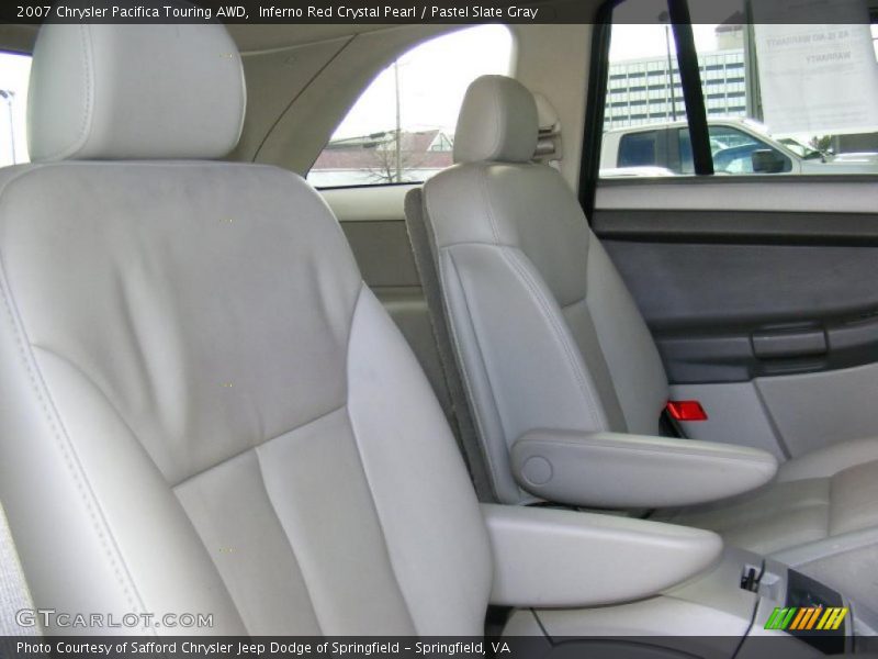 Inferno Red Crystal Pearl / Pastel Slate Gray 2007 Chrysler Pacifica Touring AWD