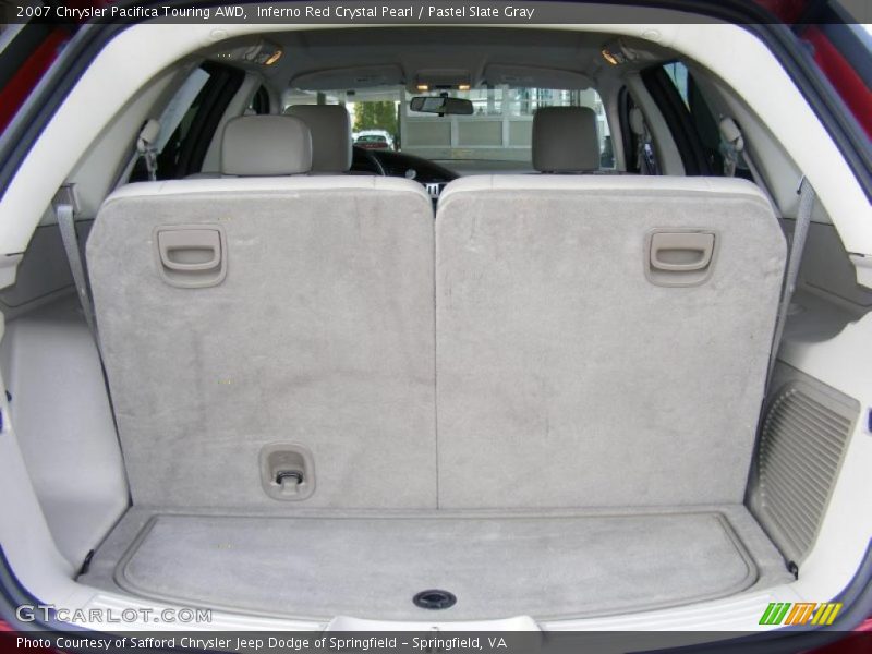 Inferno Red Crystal Pearl / Pastel Slate Gray 2007 Chrysler Pacifica Touring AWD