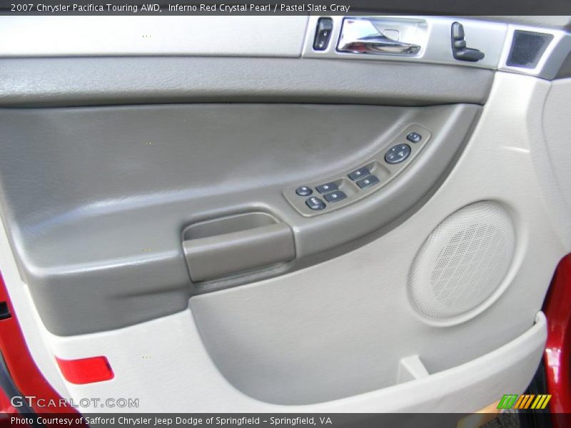 Inferno Red Crystal Pearl / Pastel Slate Gray 2007 Chrysler Pacifica Touring AWD