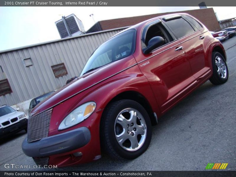 Inferno Red Pearl / Gray 2001 Chrysler PT Cruiser Touring