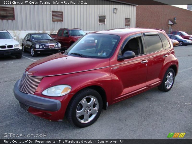 Inferno Red Pearl / Gray 2001 Chrysler PT Cruiser Touring