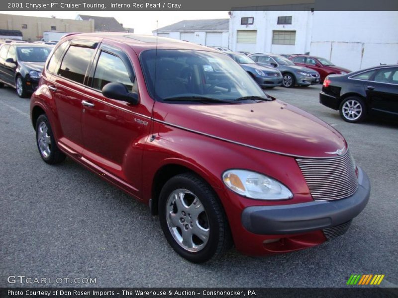 Inferno Red Pearl / Gray 2001 Chrysler PT Cruiser Touring