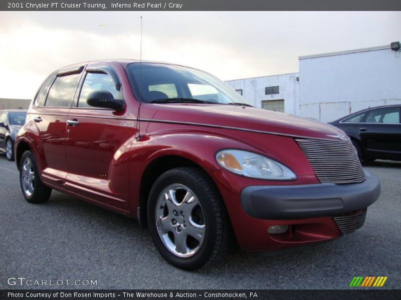 Inferno Red Pearl / Gray 2001 Chrysler PT Cruiser Touring