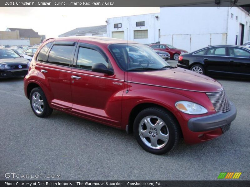 Inferno Red Pearl / Gray 2001 Chrysler PT Cruiser Touring