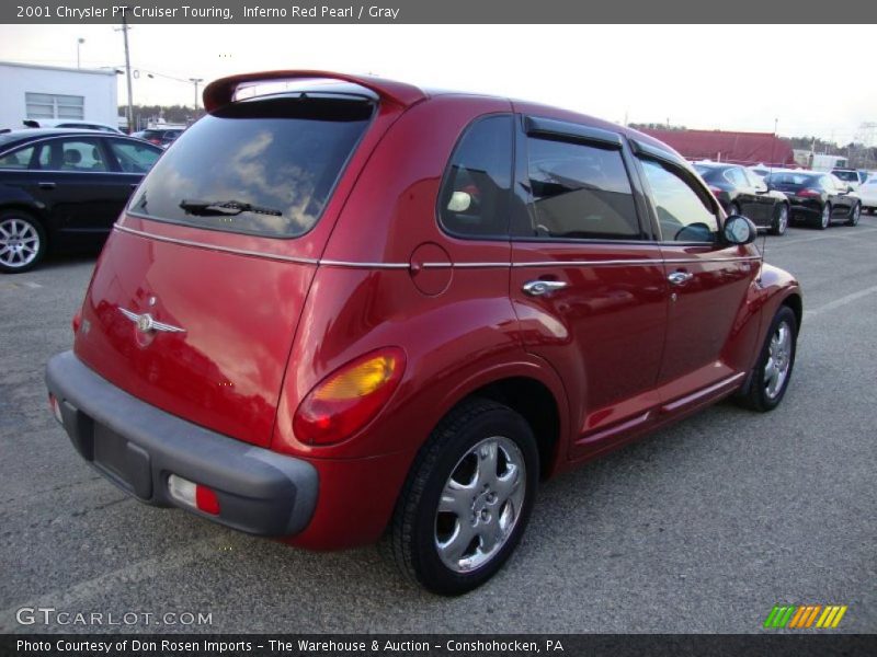 Inferno Red Pearl / Gray 2001 Chrysler PT Cruiser Touring