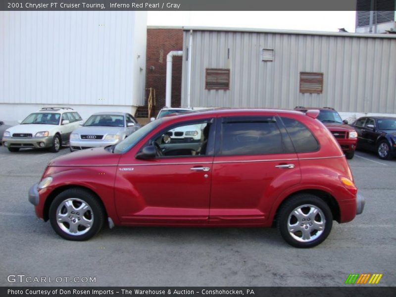 Inferno Red Pearl / Gray 2001 Chrysler PT Cruiser Touring