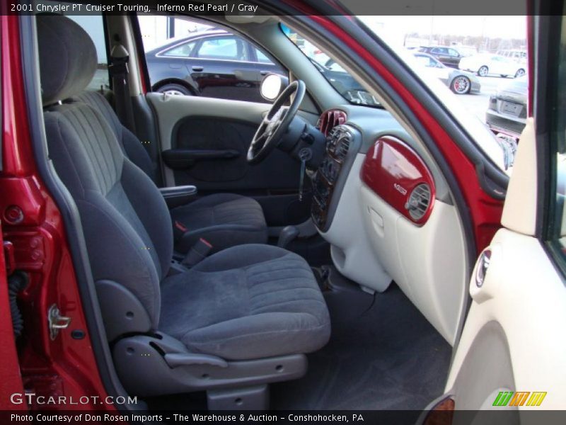 Inferno Red Pearl / Gray 2001 Chrysler PT Cruiser Touring
