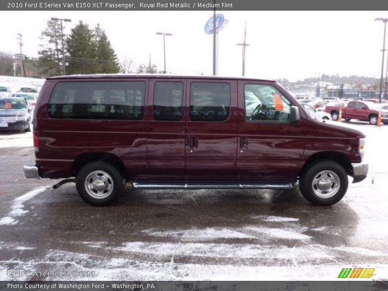  2010 E Series Van E150 XLT Passenger Royal Red Metallic