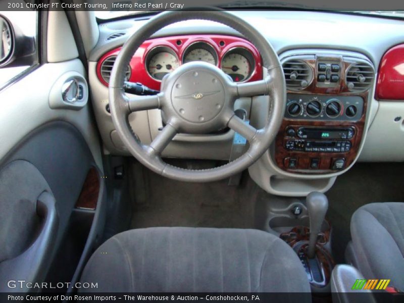 Inferno Red Pearl / Gray 2001 Chrysler PT Cruiser Touring