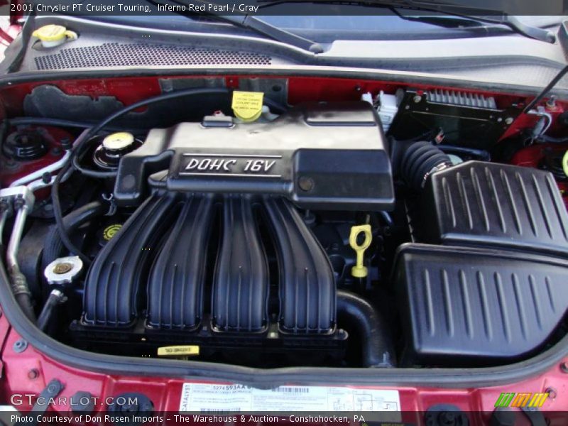 Inferno Red Pearl / Gray 2001 Chrysler PT Cruiser Touring