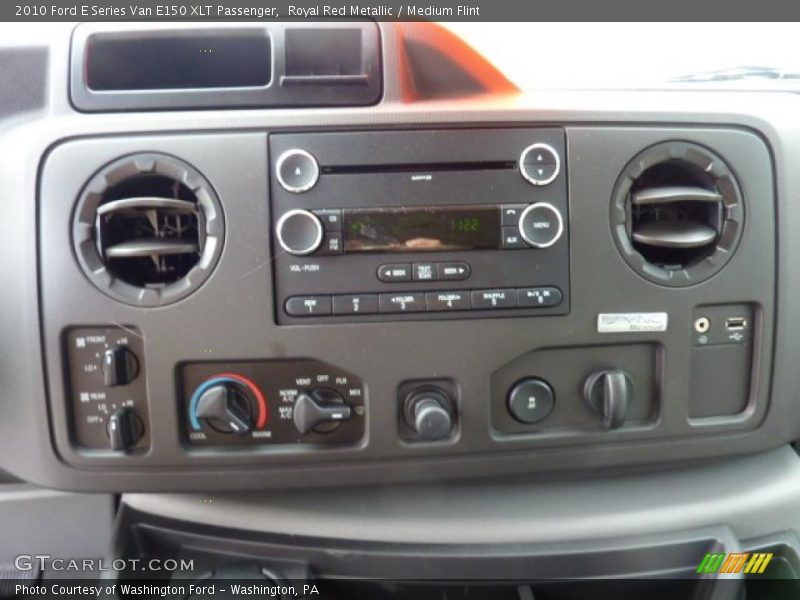 Controls of 2010 E Series Van E150 XLT Passenger