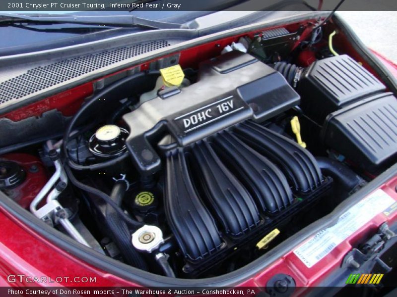 Inferno Red Pearl / Gray 2001 Chrysler PT Cruiser Touring