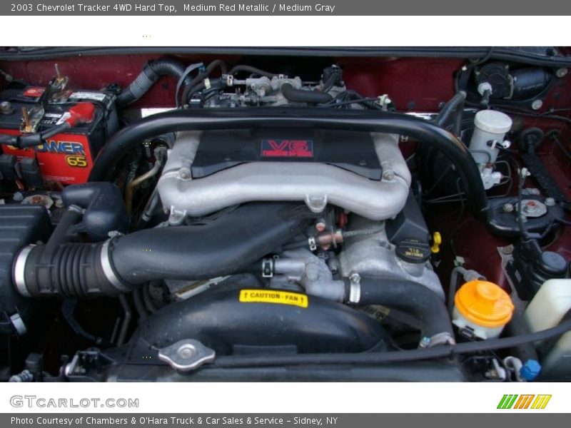  2003 Tracker 4WD Hard Top Engine - 2.5 Liter DOHC 24-Valve V6