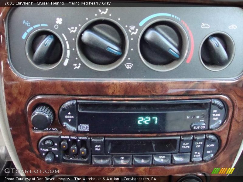 Inferno Red Pearl / Gray 2001 Chrysler PT Cruiser Touring
