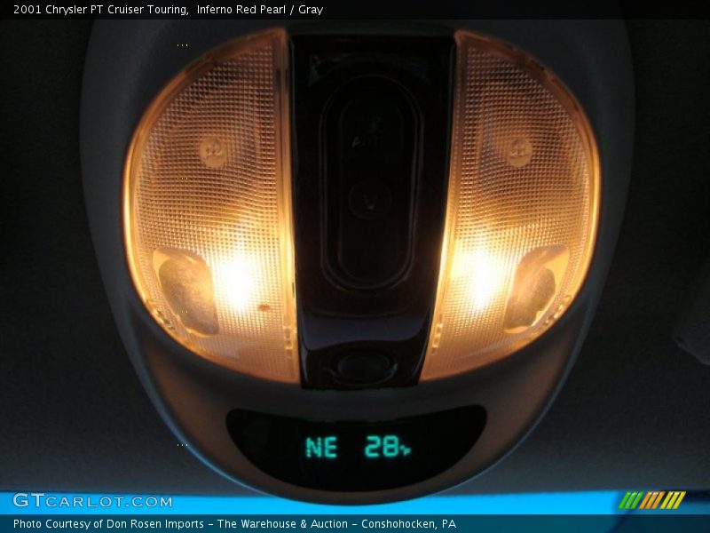 Inferno Red Pearl / Gray 2001 Chrysler PT Cruiser Touring