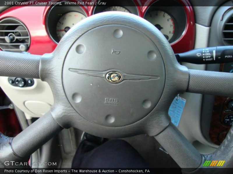 Inferno Red Pearl / Gray 2001 Chrysler PT Cruiser Touring