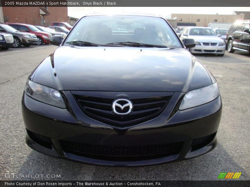 Onyx Black / Black 2005 Mazda MAZDA6 s Sport Hatchback