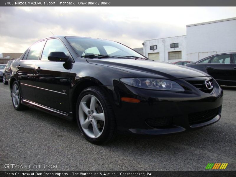 Onyx Black / Black 2005 Mazda MAZDA6 s Sport Hatchback