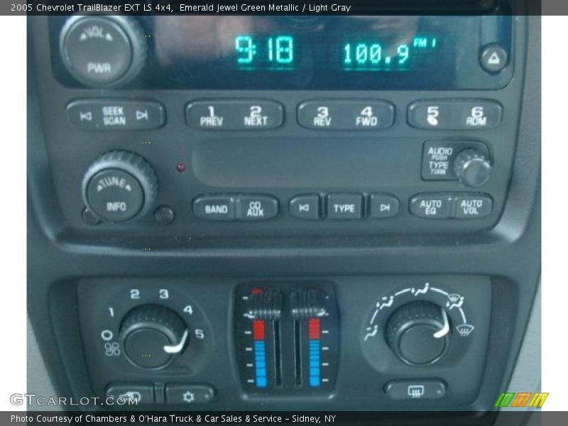 Emerald Jewel Green Metallic / Light Gray 2005 Chevrolet TrailBlazer EXT LS 4x4