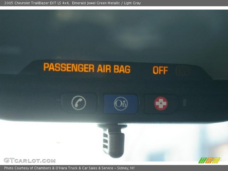 Emerald Jewel Green Metallic / Light Gray 2005 Chevrolet TrailBlazer EXT LS 4x4