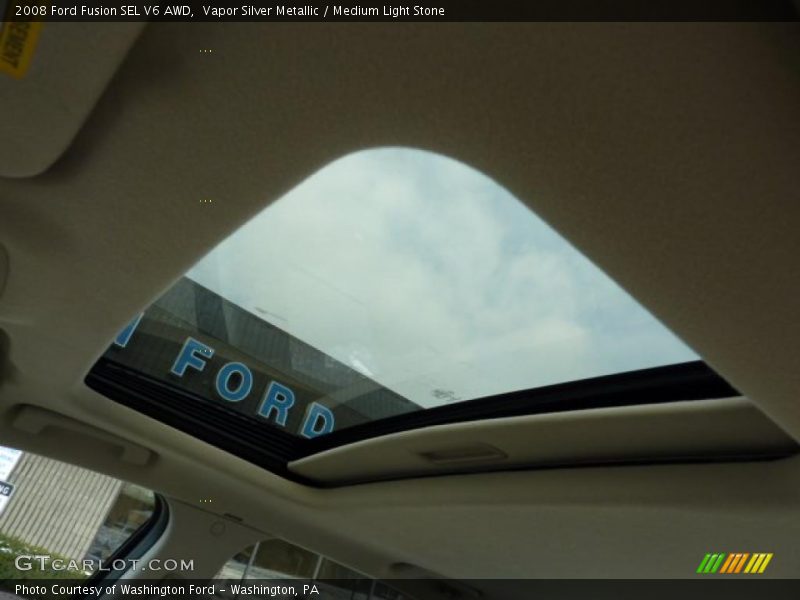 Vapor Silver Metallic / Medium Light Stone 2008 Ford Fusion SEL V6 AWD
