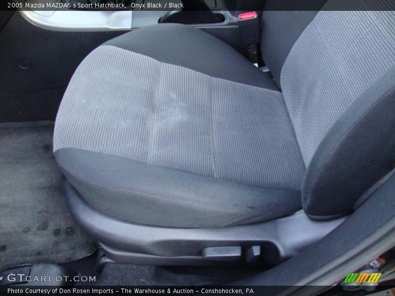 Onyx Black / Black 2005 Mazda MAZDA6 s Sport Hatchback