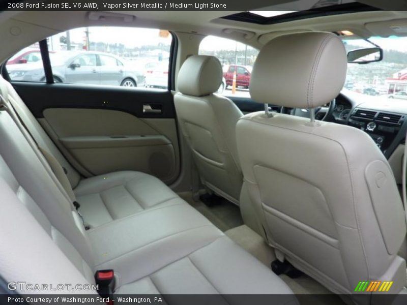  2008 Fusion SEL V6 AWD Medium Light Stone Interior