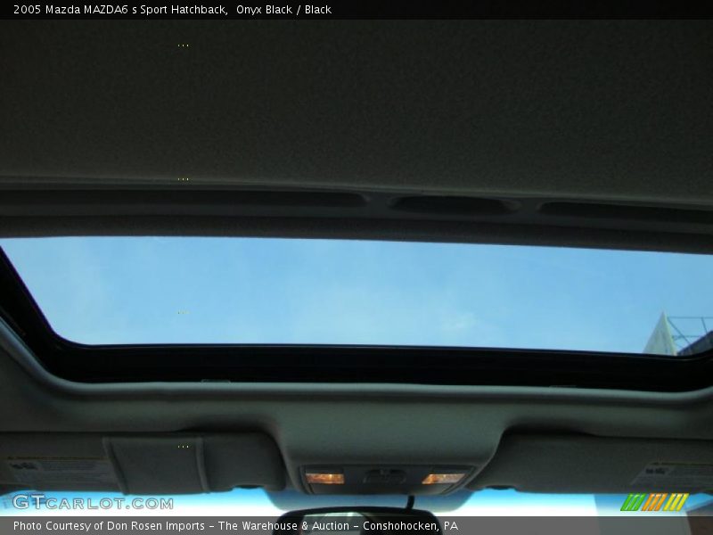 Onyx Black / Black 2005 Mazda MAZDA6 s Sport Hatchback