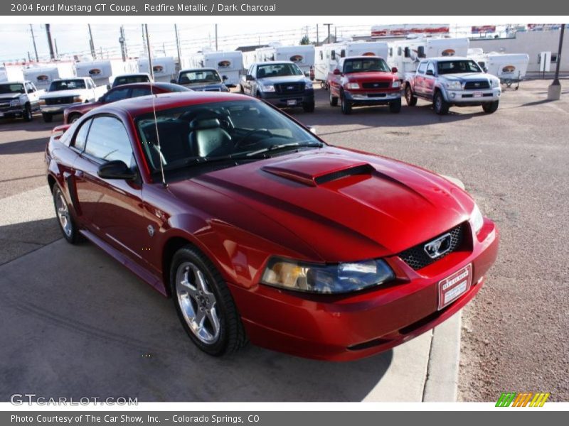 Redfire Metallic / Dark Charcoal 2004 Ford Mustang GT Coupe