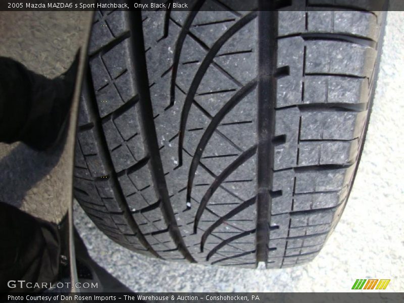 Onyx Black / Black 2005 Mazda MAZDA6 s Sport Hatchback