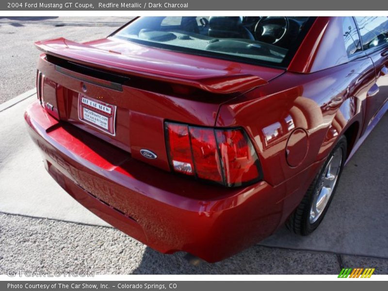 Redfire Metallic / Dark Charcoal 2004 Ford Mustang GT Coupe