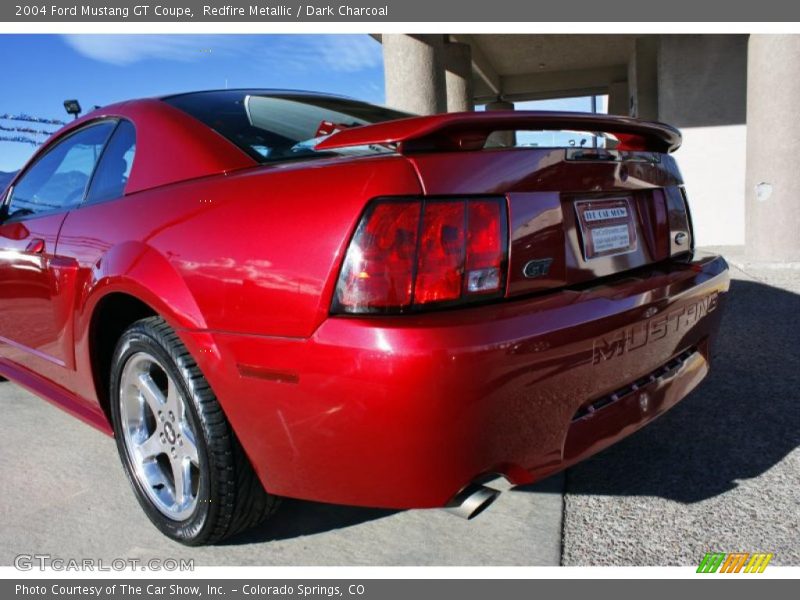 Redfire Metallic / Dark Charcoal 2004 Ford Mustang GT Coupe