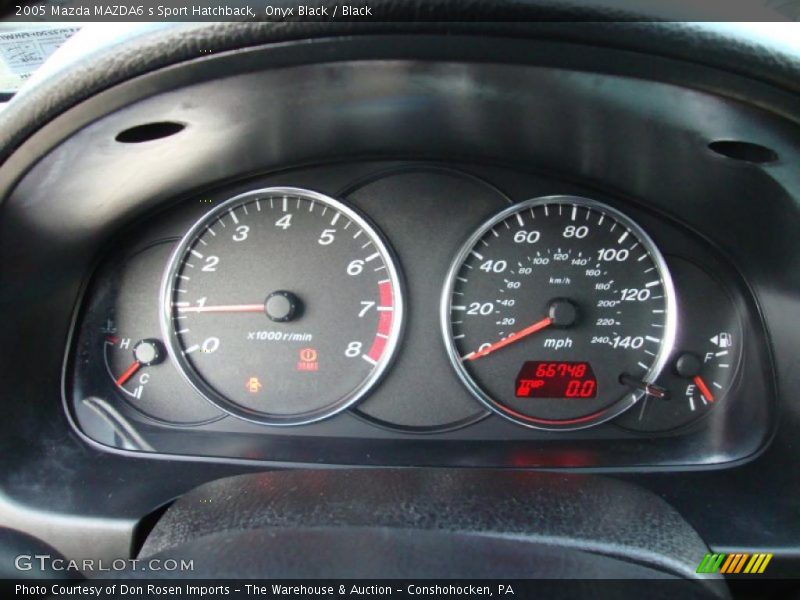  2005 MAZDA6 s Sport Hatchback s Sport Hatchback Gauges