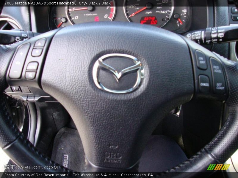 Onyx Black / Black 2005 Mazda MAZDA6 s Sport Hatchback