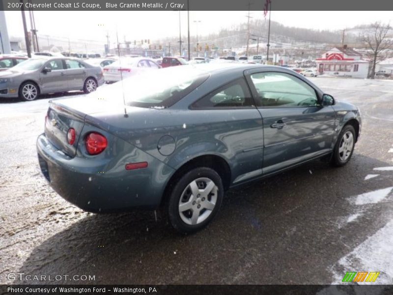 Blue Granite Metallic / Gray 2007 Chevrolet Cobalt LS Coupe