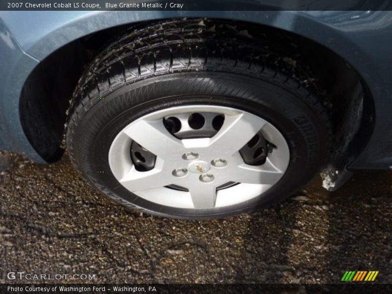 Blue Granite Metallic / Gray 2007 Chevrolet Cobalt LS Coupe