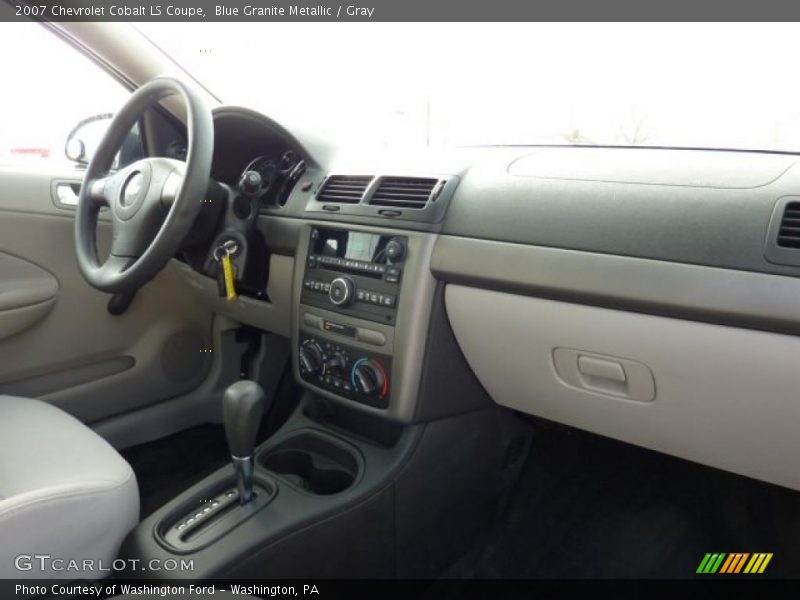 Blue Granite Metallic / Gray 2007 Chevrolet Cobalt LS Coupe