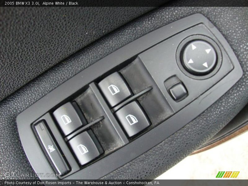 Alpine White / Black 2005 BMW X3 3.0i
