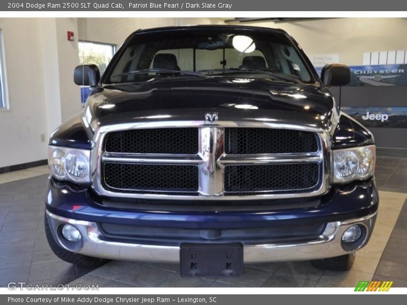 Patriot Blue Pearl / Dark Slate Gray 2004 Dodge Ram 2500 SLT Quad Cab